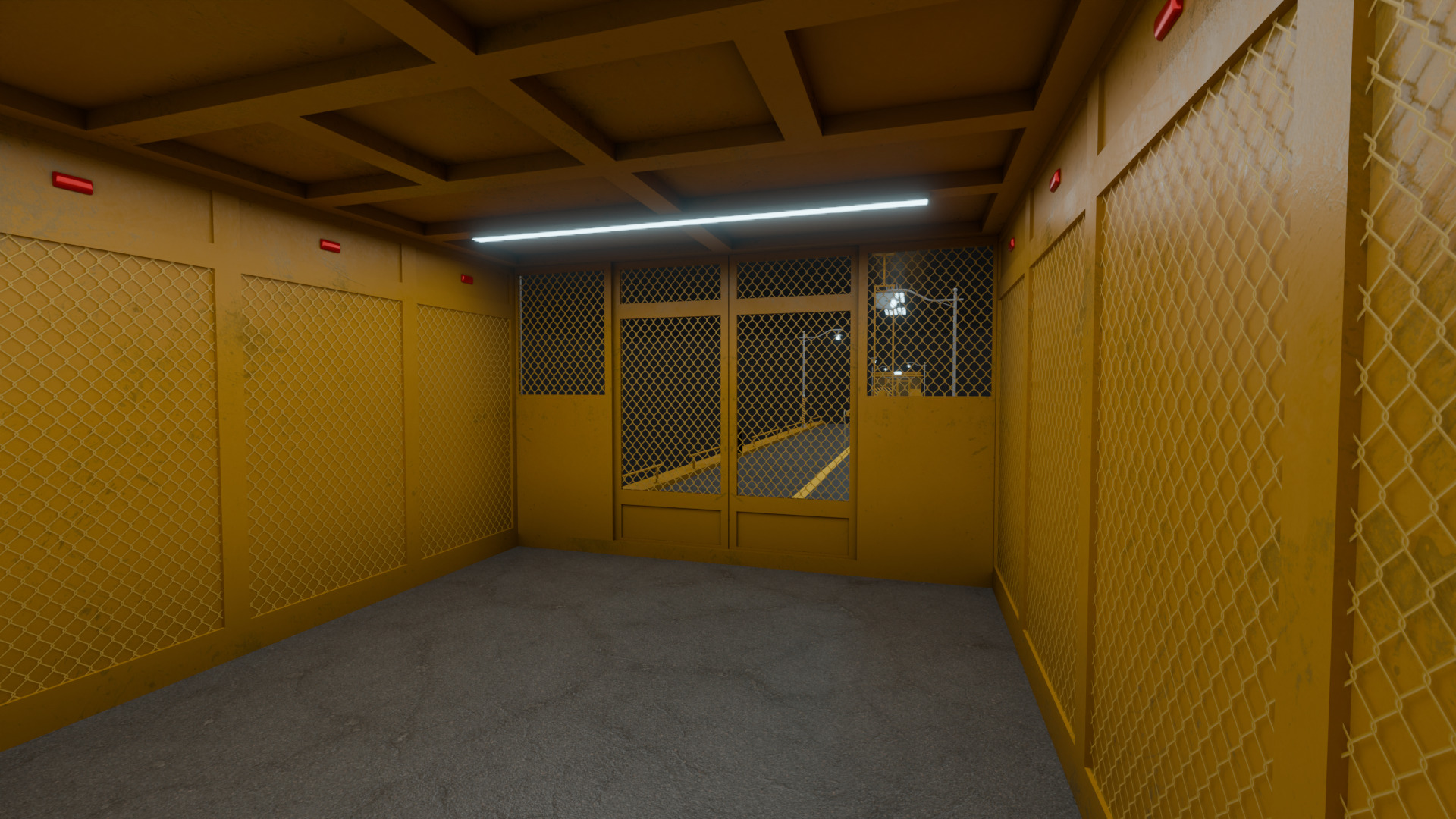 Squid Game Tug of War Map 3D model_13