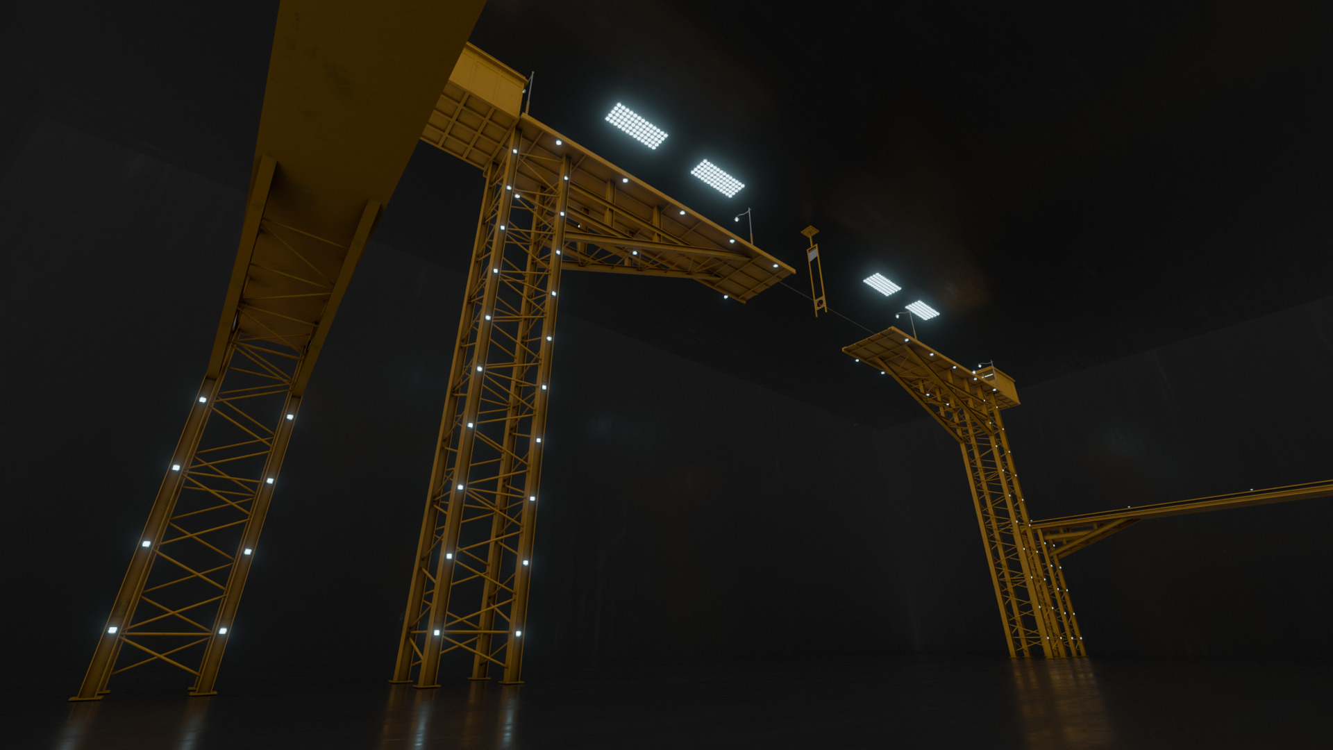 Squid Game Tug of War Map 3D model_16