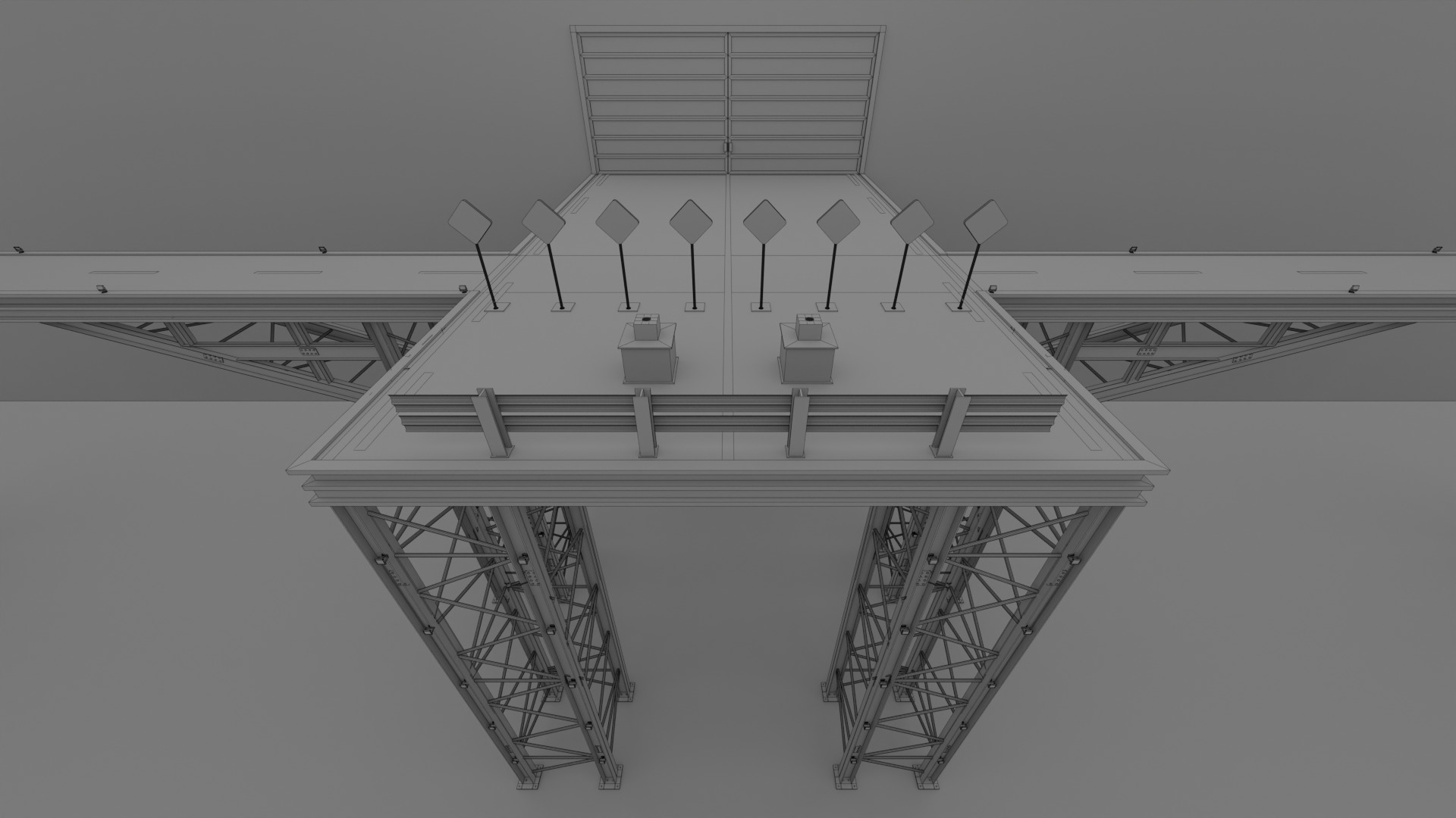 Squid Game Tug of War Map 3D model_18