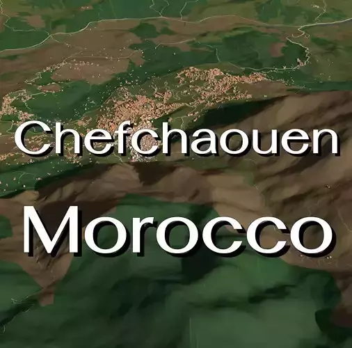 Chefchaouen Morocco - city and urban