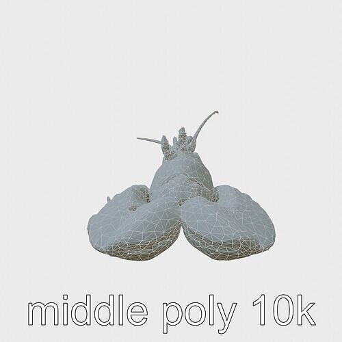 Tandoori Lobster Indian Cuisine Model Low-poly 3D model 7