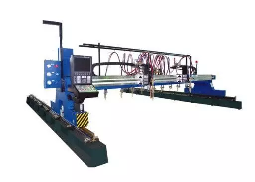 CNC Plasma Cutting Machine - CNC Profile Cutting Equipment 3D model_0