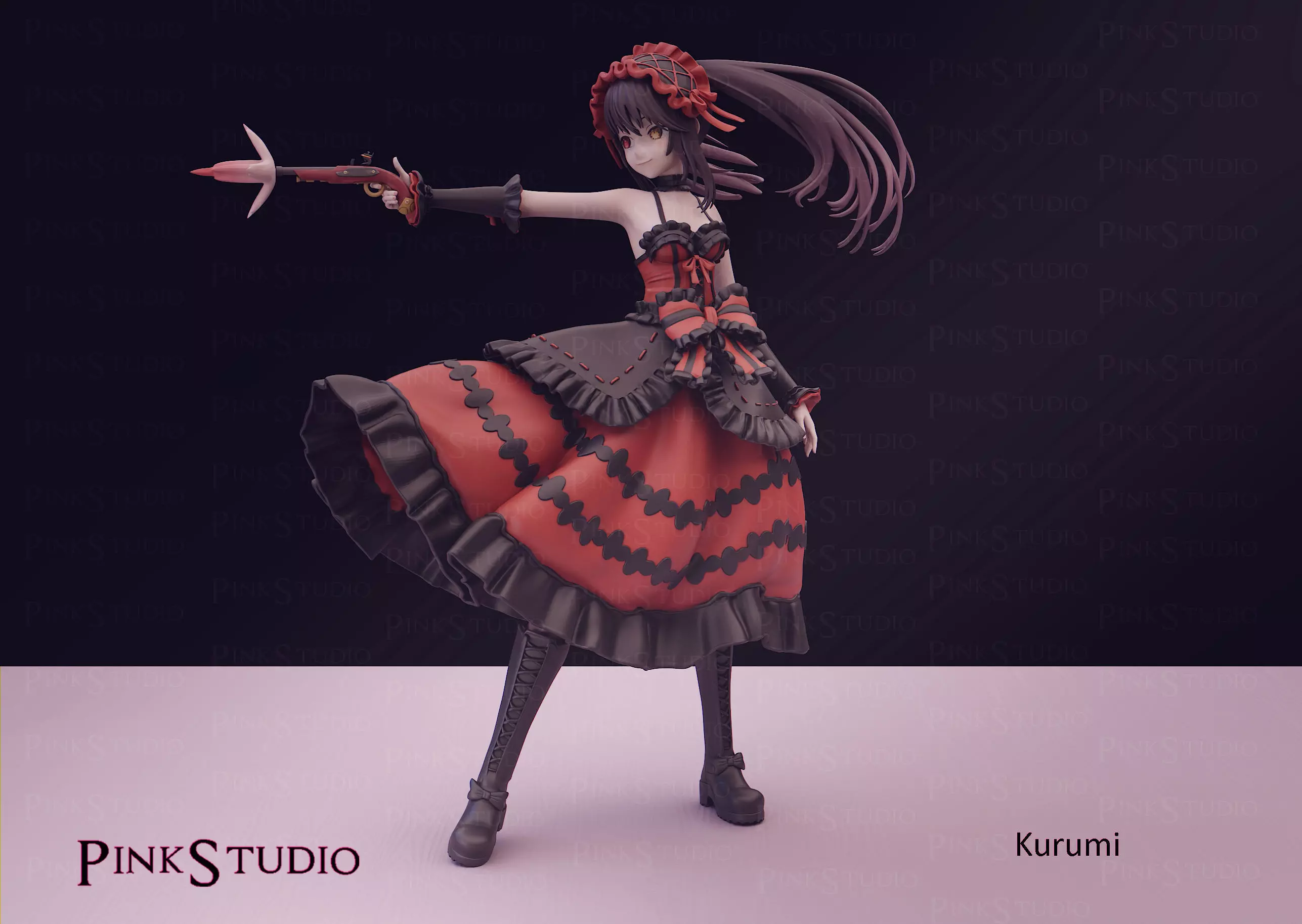 Kurumi Tokisaki - Date A Live 3D print model_0