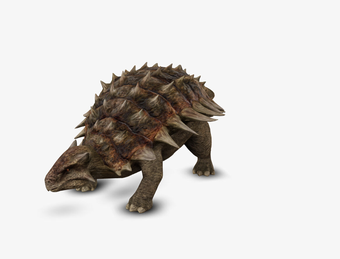 Ankylosaur 3D model_3