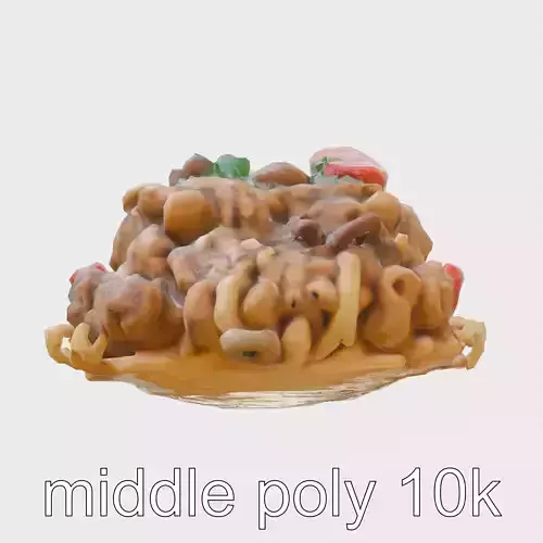 Beef Stroganoff Dish with Creamy Sauce and Pickled Vegetables