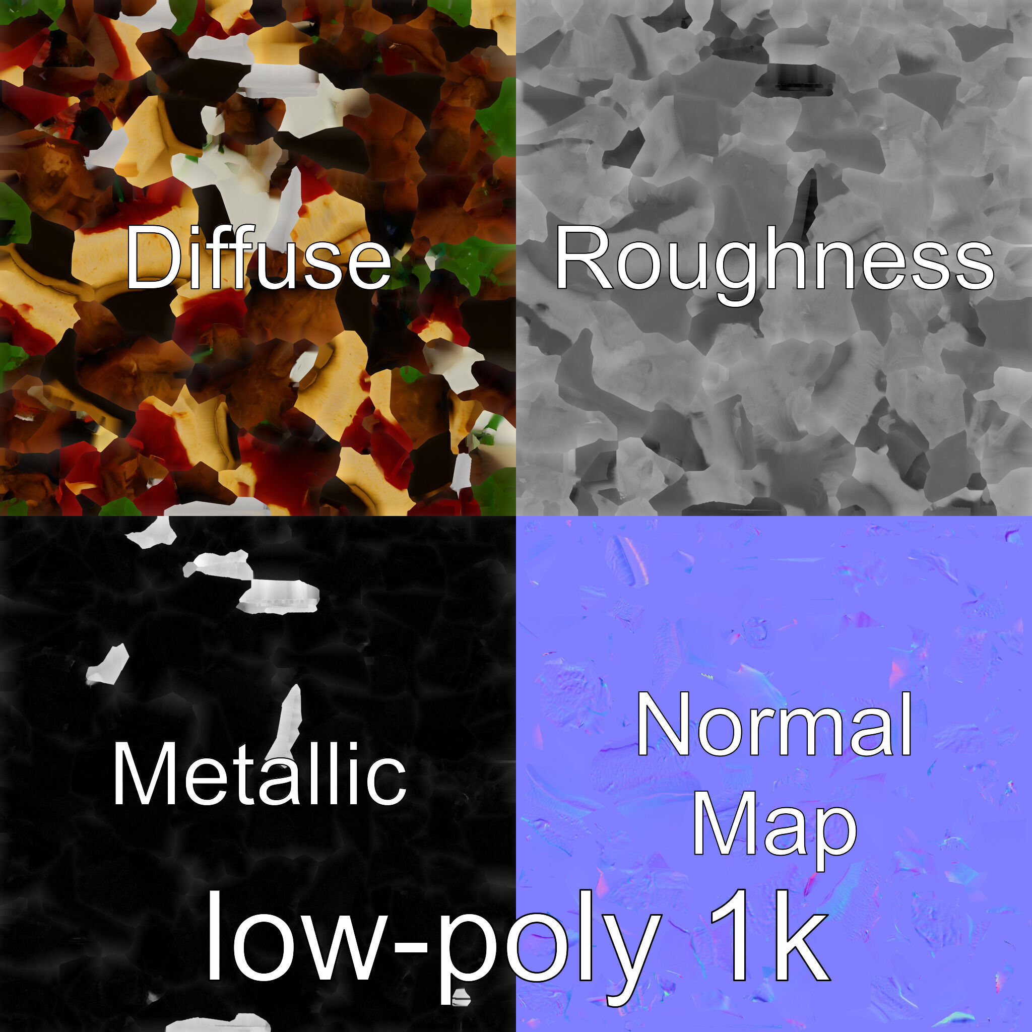 Ottoman-inspired Iskender Kebab 3D Model Low-poly 3D model_4