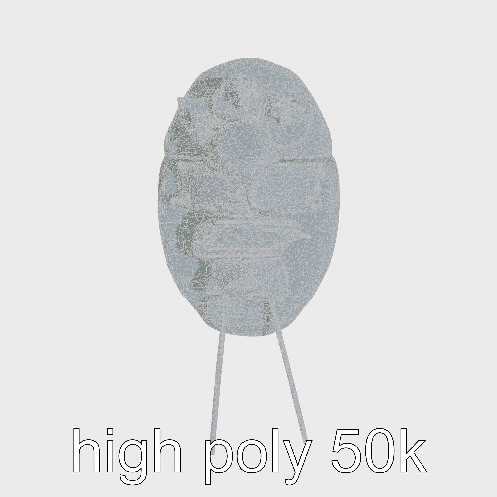 Ottoman-inspired Iskender Kebab 3D Model Low-poly 3D model_31