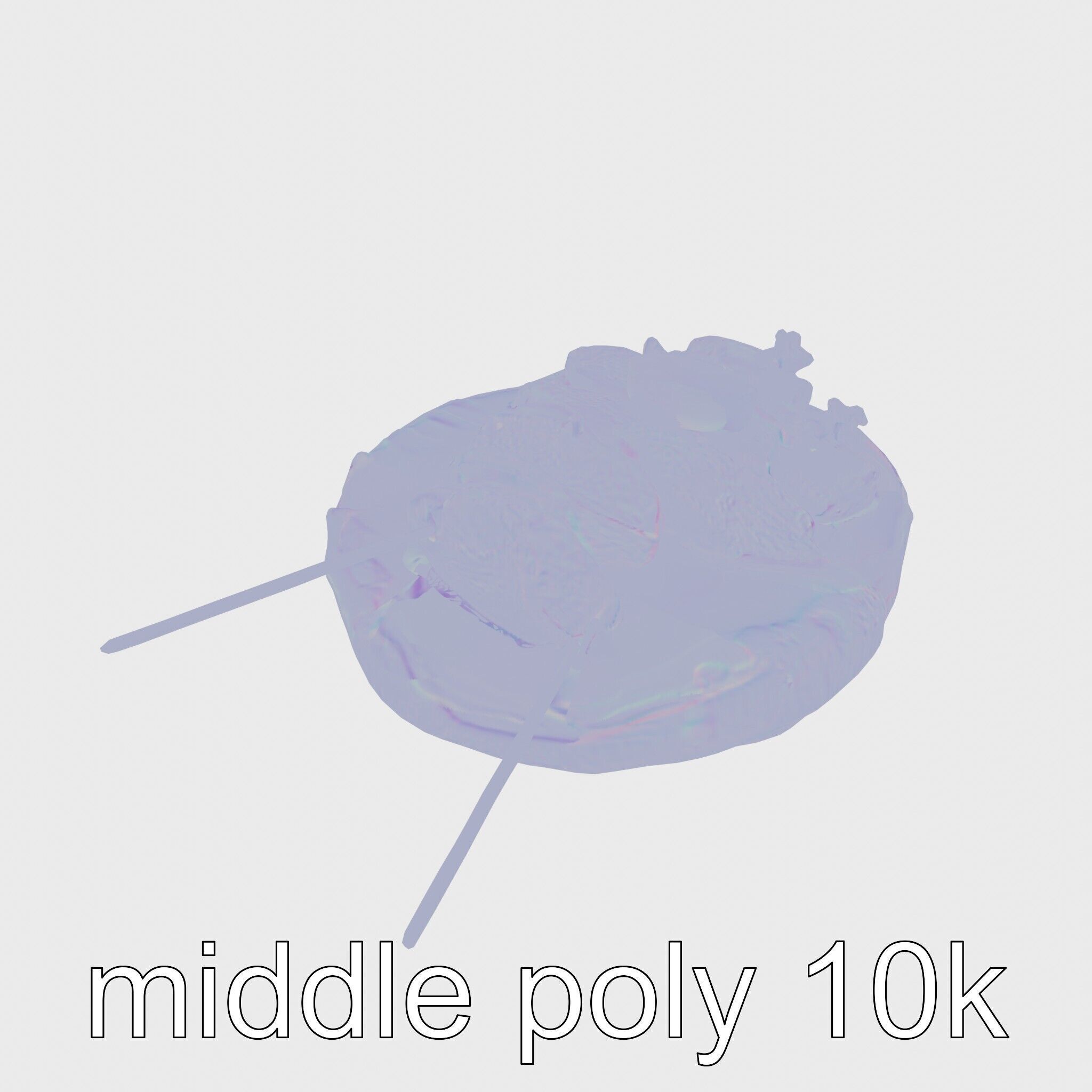 Ottoman-inspired Iskender Kebab 3D Model Low-poly 3D model_14