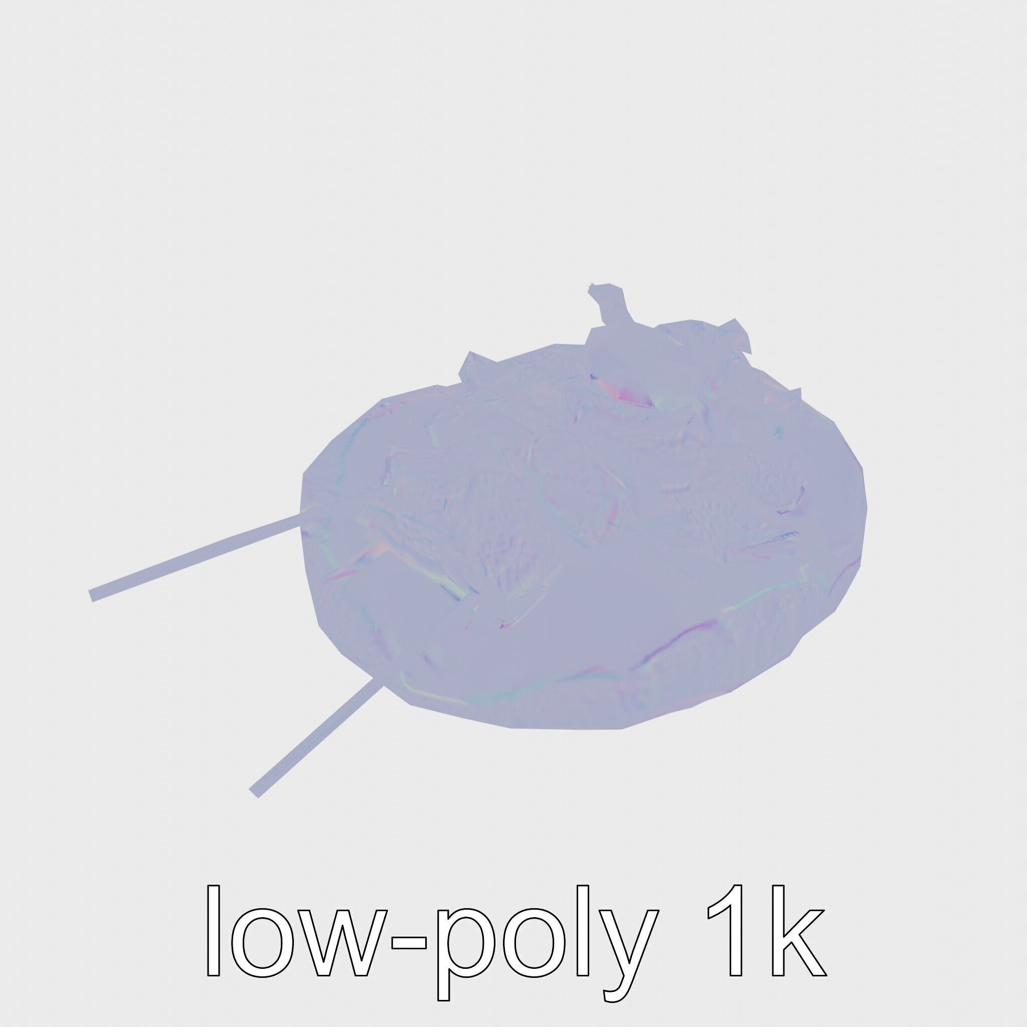 Ottoman-inspired Iskender Kebab 3D Model Low-poly 3D model_15