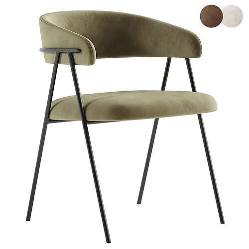 Julia Dining Chair 3D model