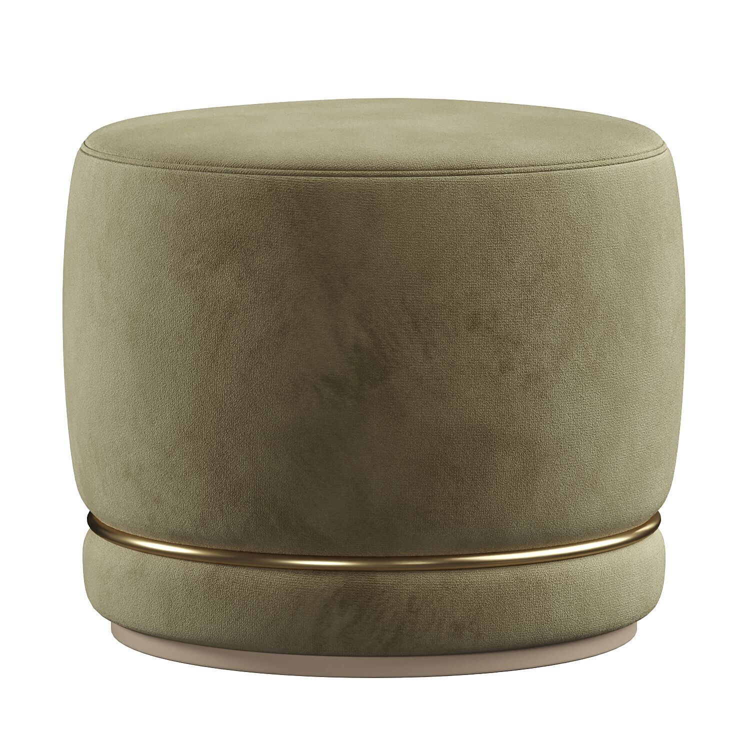 DRAPER POUF 3D model_3