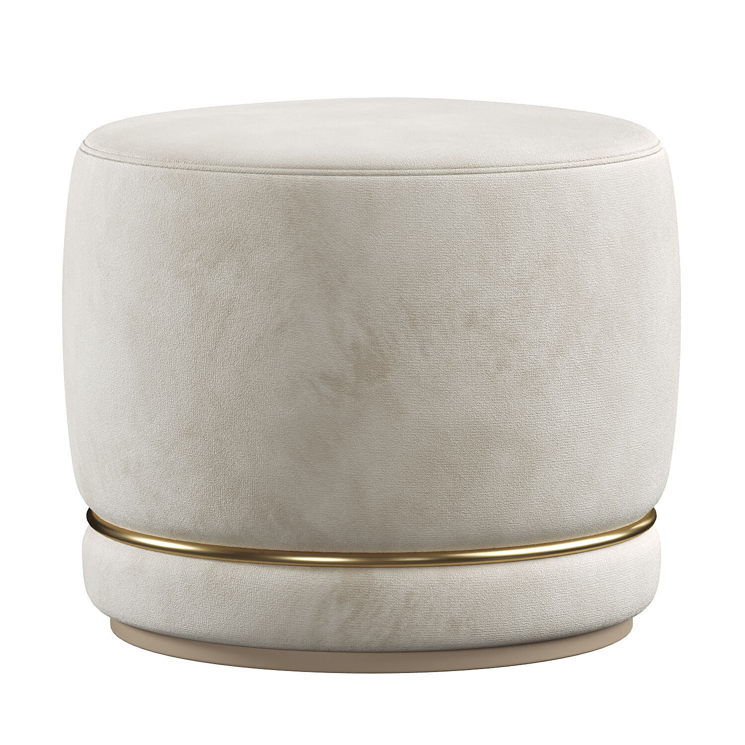 DRAPER POUF 3D model_1