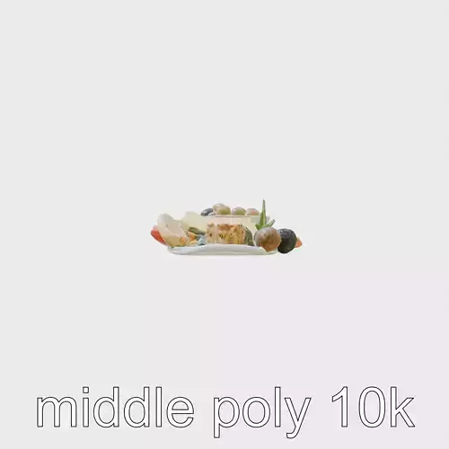 Gourmet Tapas Selection Platter Model