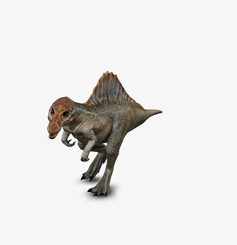 Spinosaurus 3D model
