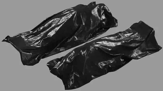 Covered Corpse 05 b 3D model
