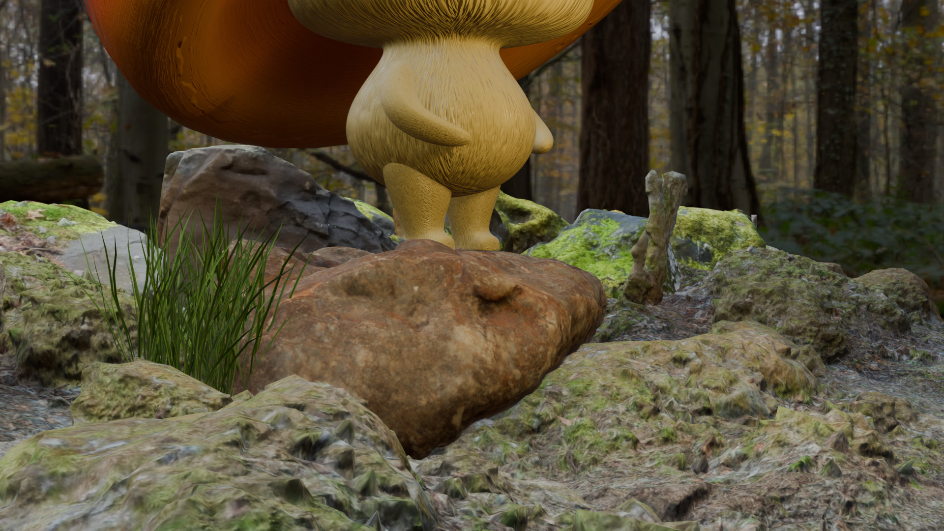 Mushroom Free 3D model_2