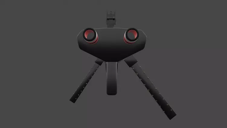 Zeckus Db Gun Design V1 and V2 Free 3D model