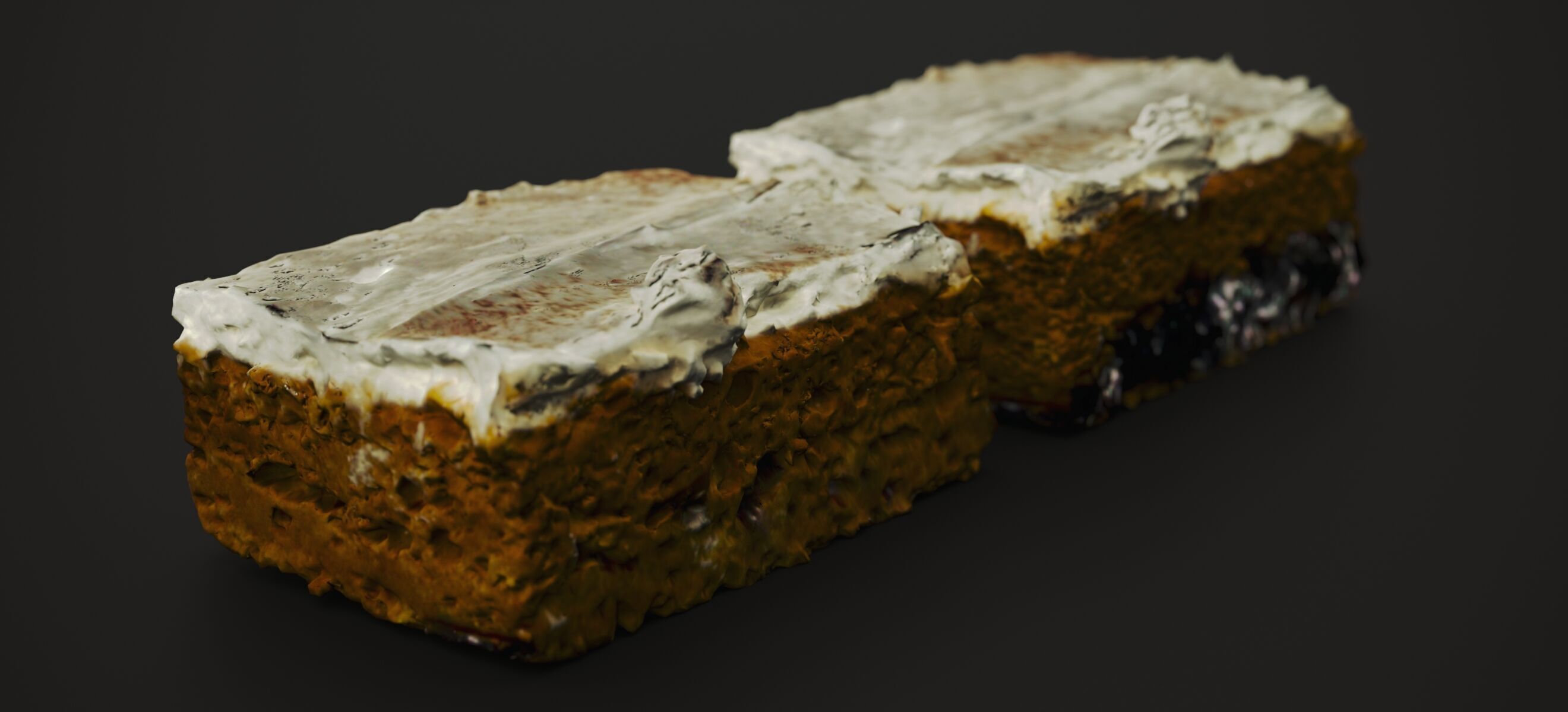 PUMPKIN PIE CAKE 2020 3D model_3