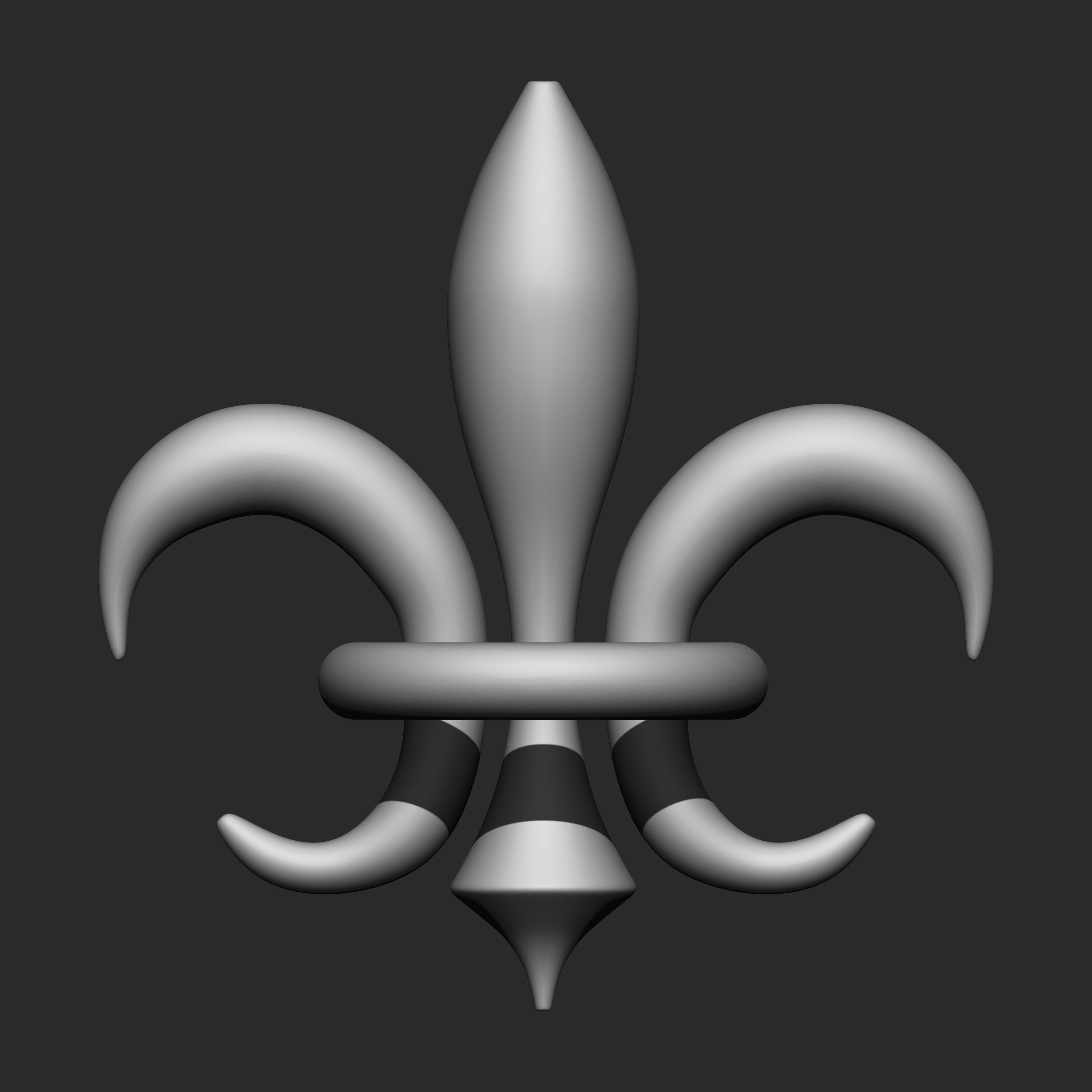 Iron Fenc IMM OBJ STL Brush Pack 11 in One 3D model_20