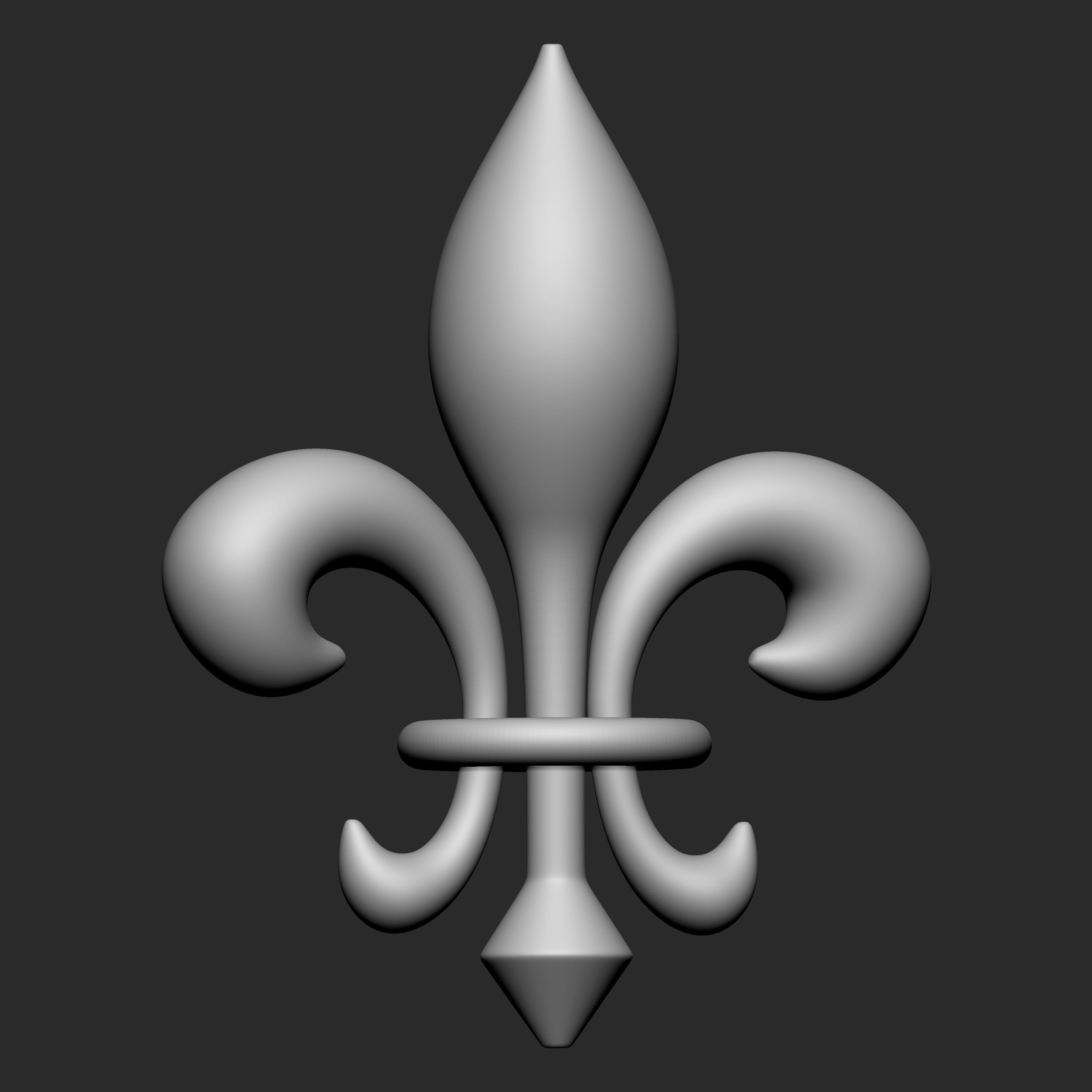 Iron Fenc IMM OBJ STL Brush Pack 11 in One 3D model_6