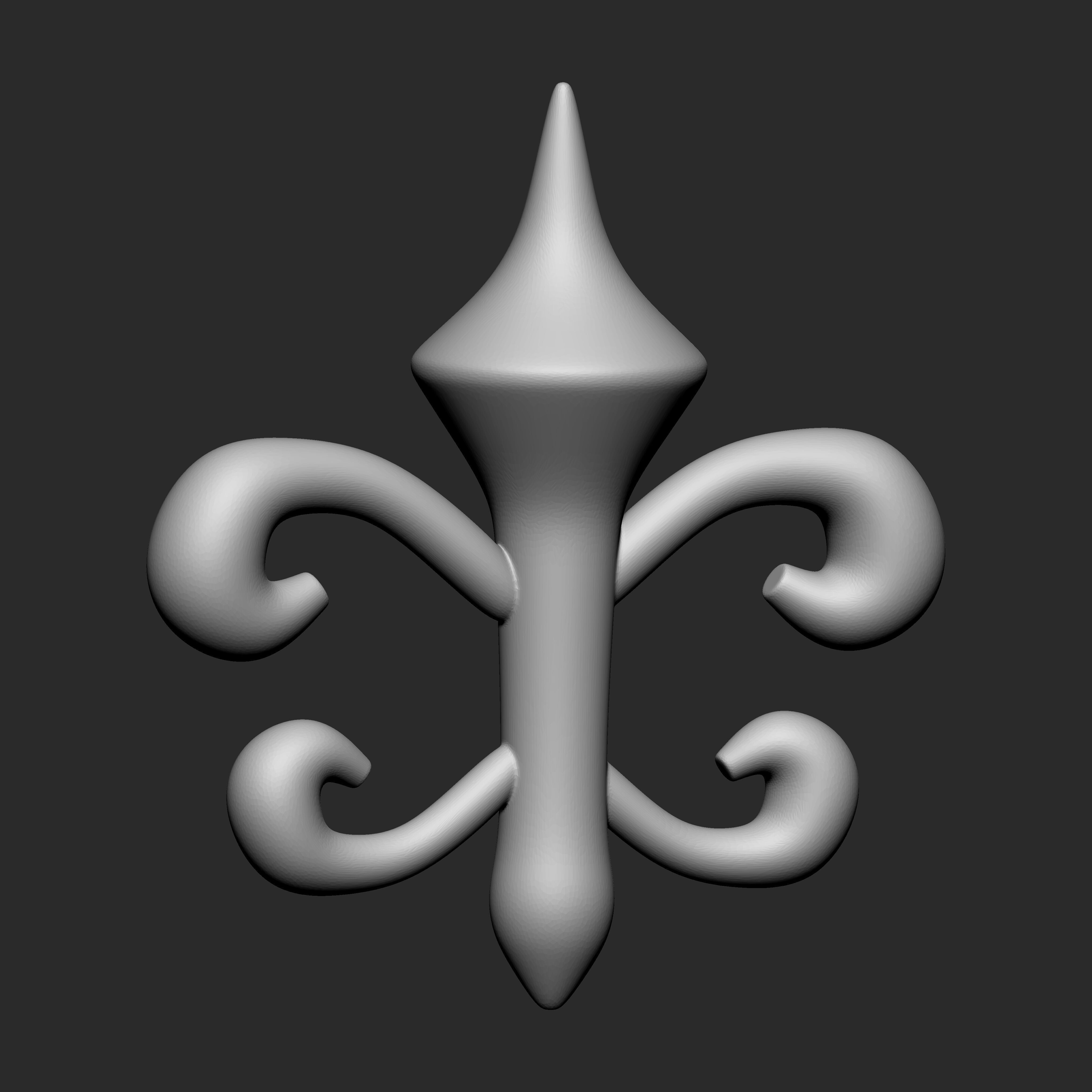 Iron Fenc IMM OBJ STL Brush Pack 11 in One 3D model_4