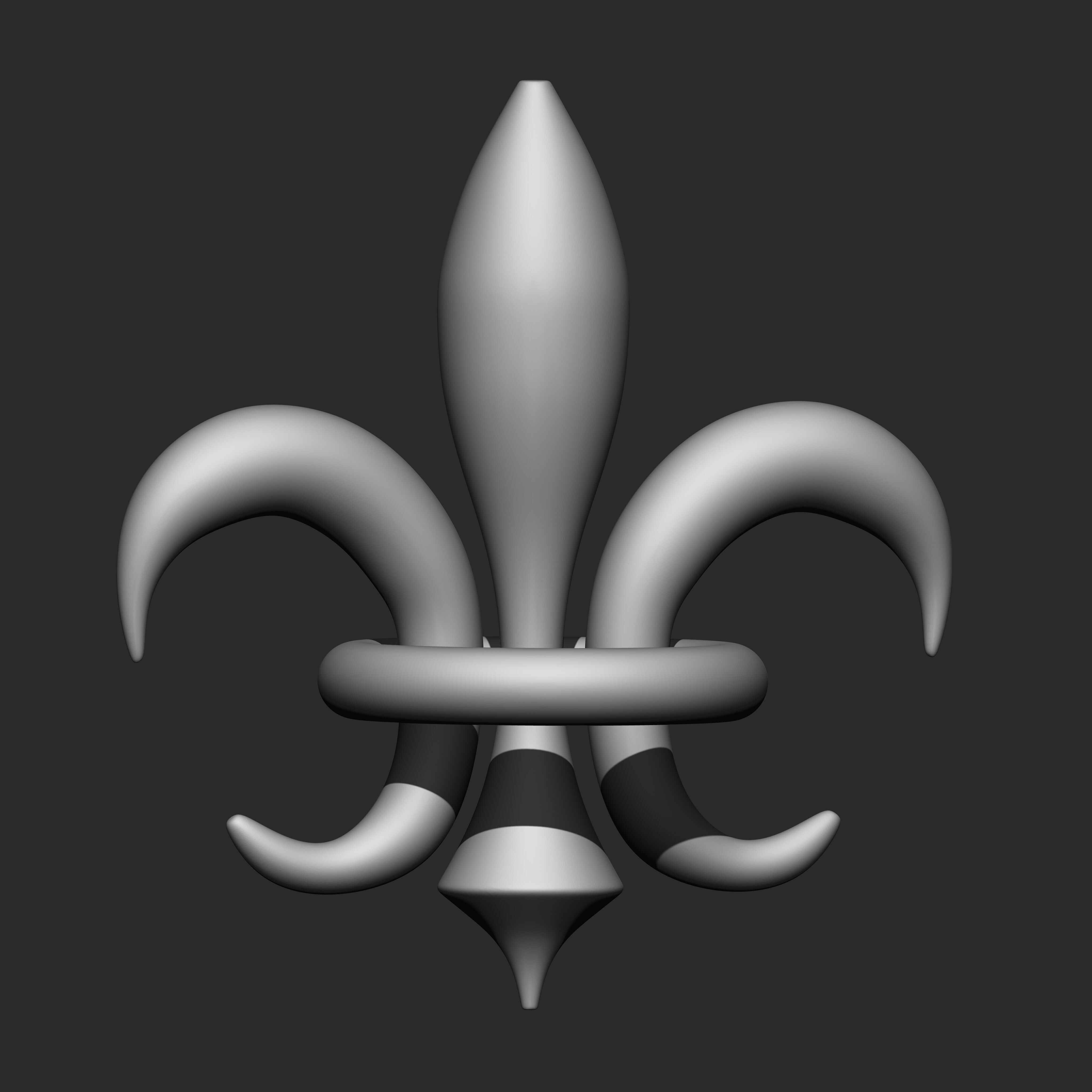 Iron Fenc IMM OBJ STL Brush Pack 11 in One 3D model_21