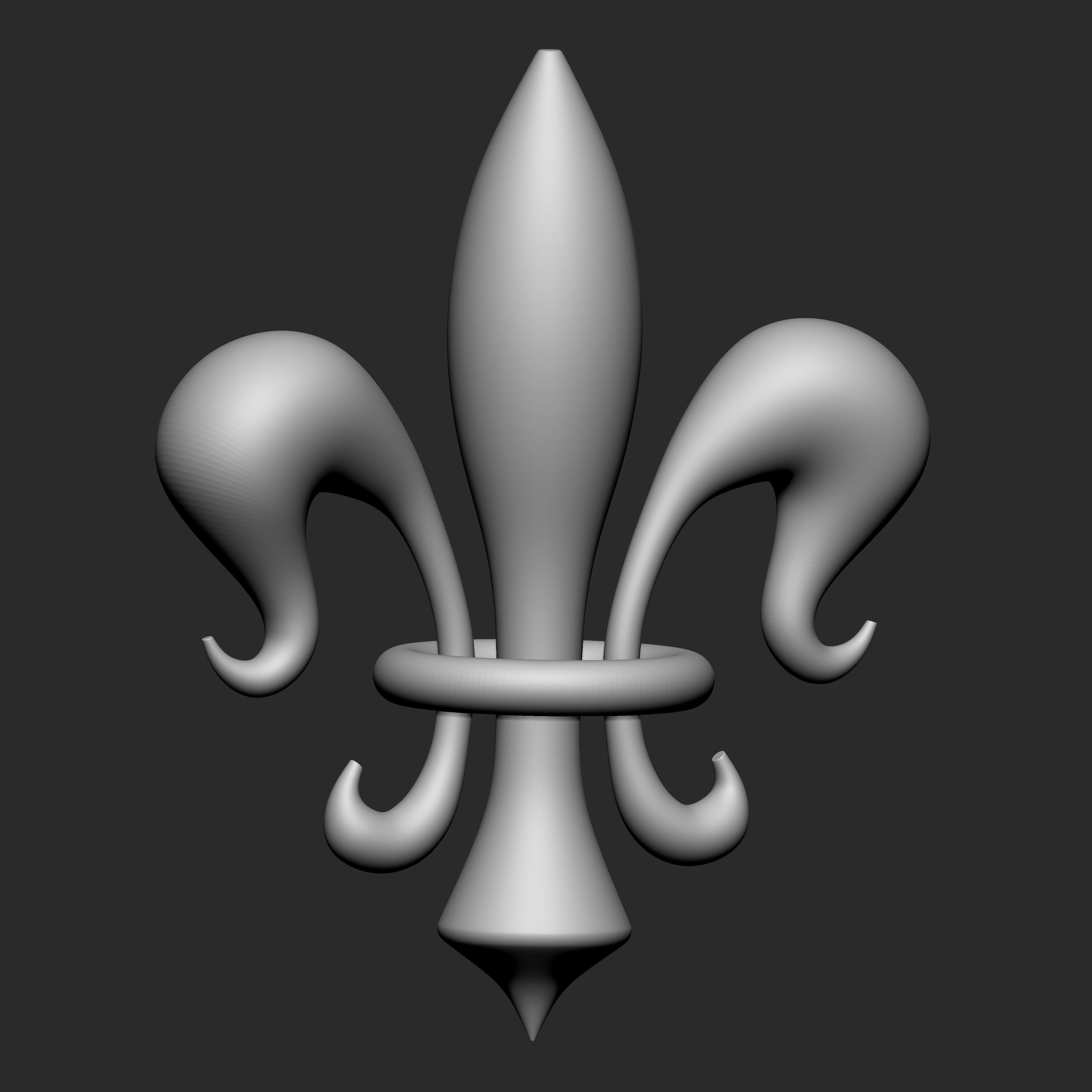 Iron Fenc IMM OBJ STL Brush Pack 11 in One 3D model_19