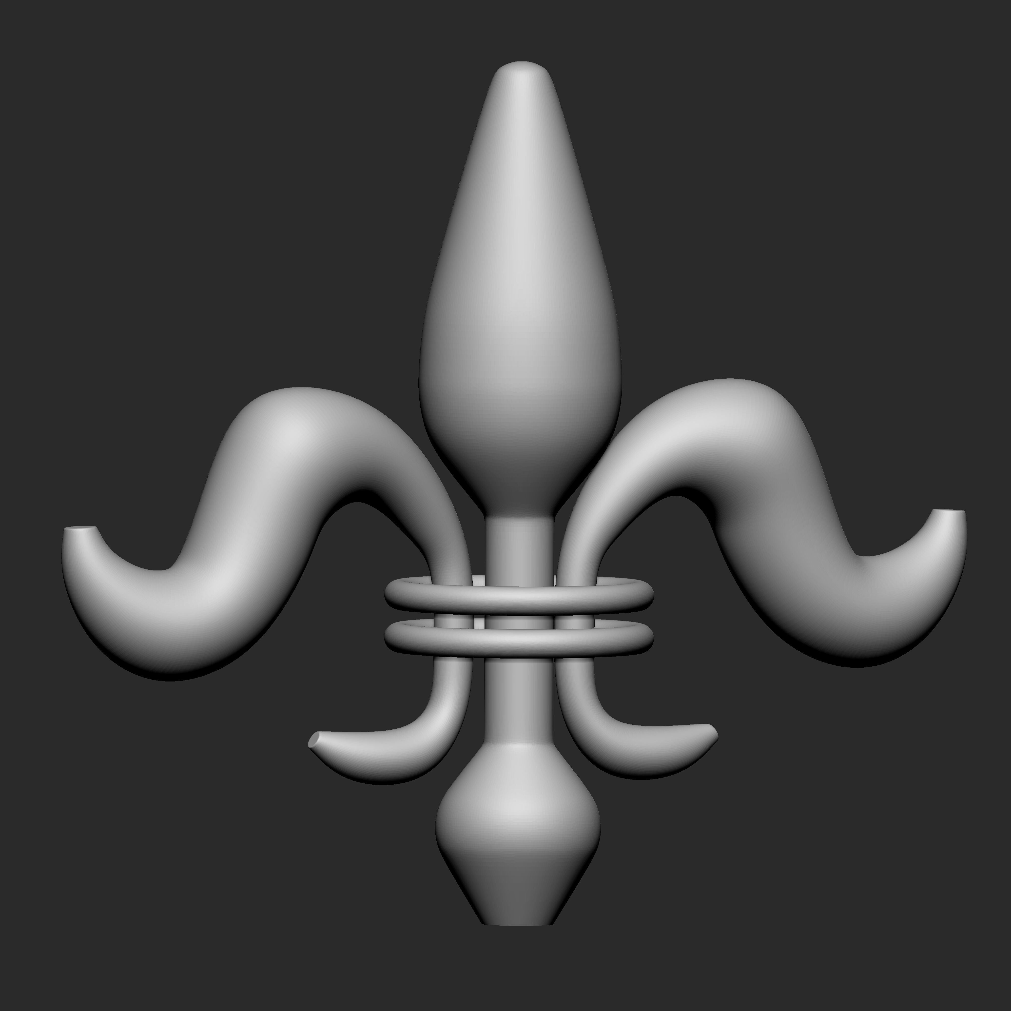 Iron Fenc IMM OBJ STL Brush Pack 11 in One 3D model_10