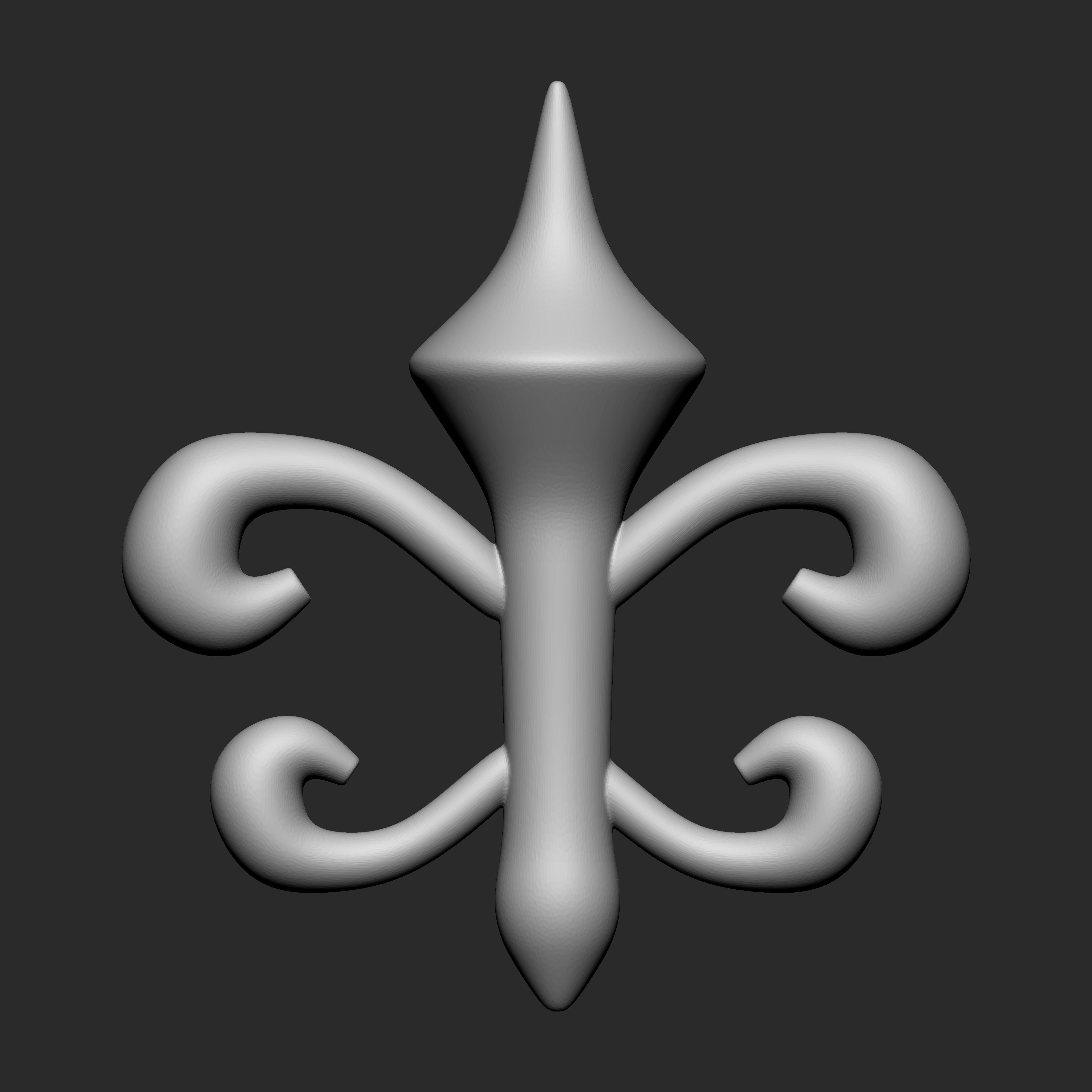 Iron Fenc IMM OBJ STL Brush Pack 11 in One 3D model_3