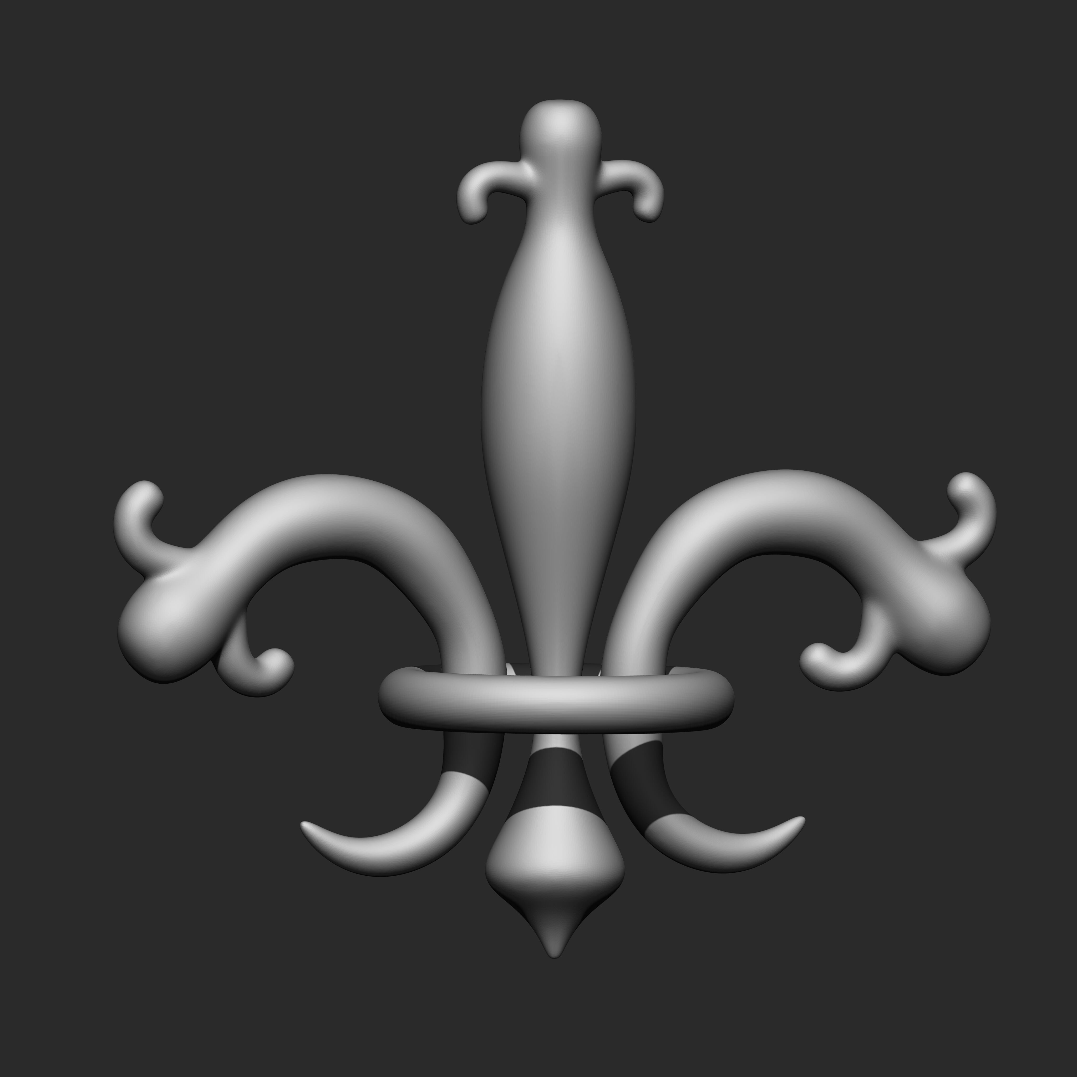 Iron Fenc IMM OBJ STL Brush Pack 11 in One 3D model_12