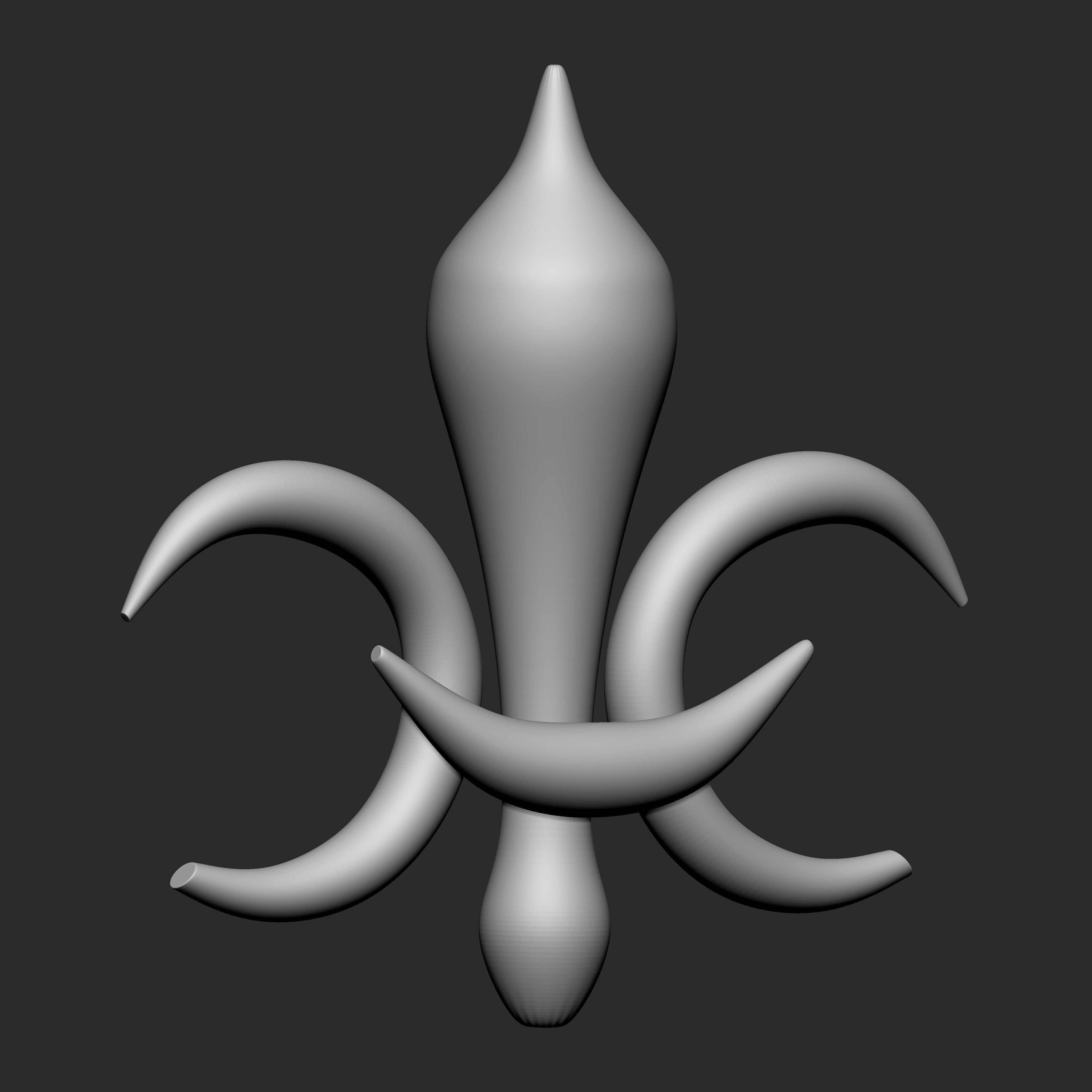 Iron Fenc IMM OBJ STL Brush Pack 11 in One 3D model_13