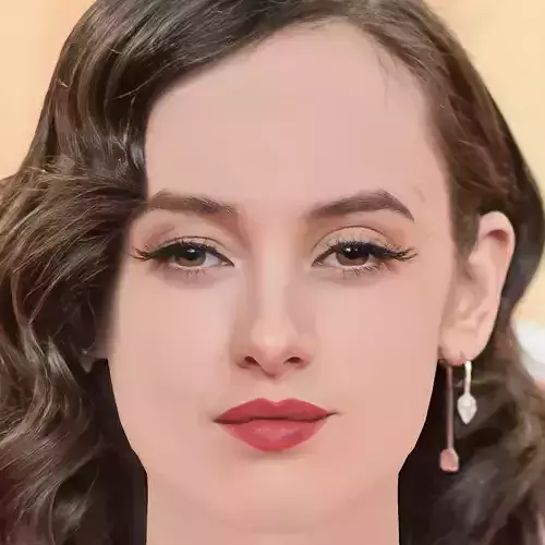 Maria de Nati Head - No Hair - Low poly head for game Low-poly 3D model