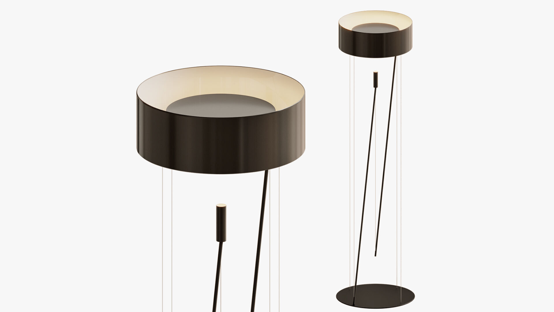 Moffan Furnishing Company Kong De Zheng Suspension Lamp 3D model_2