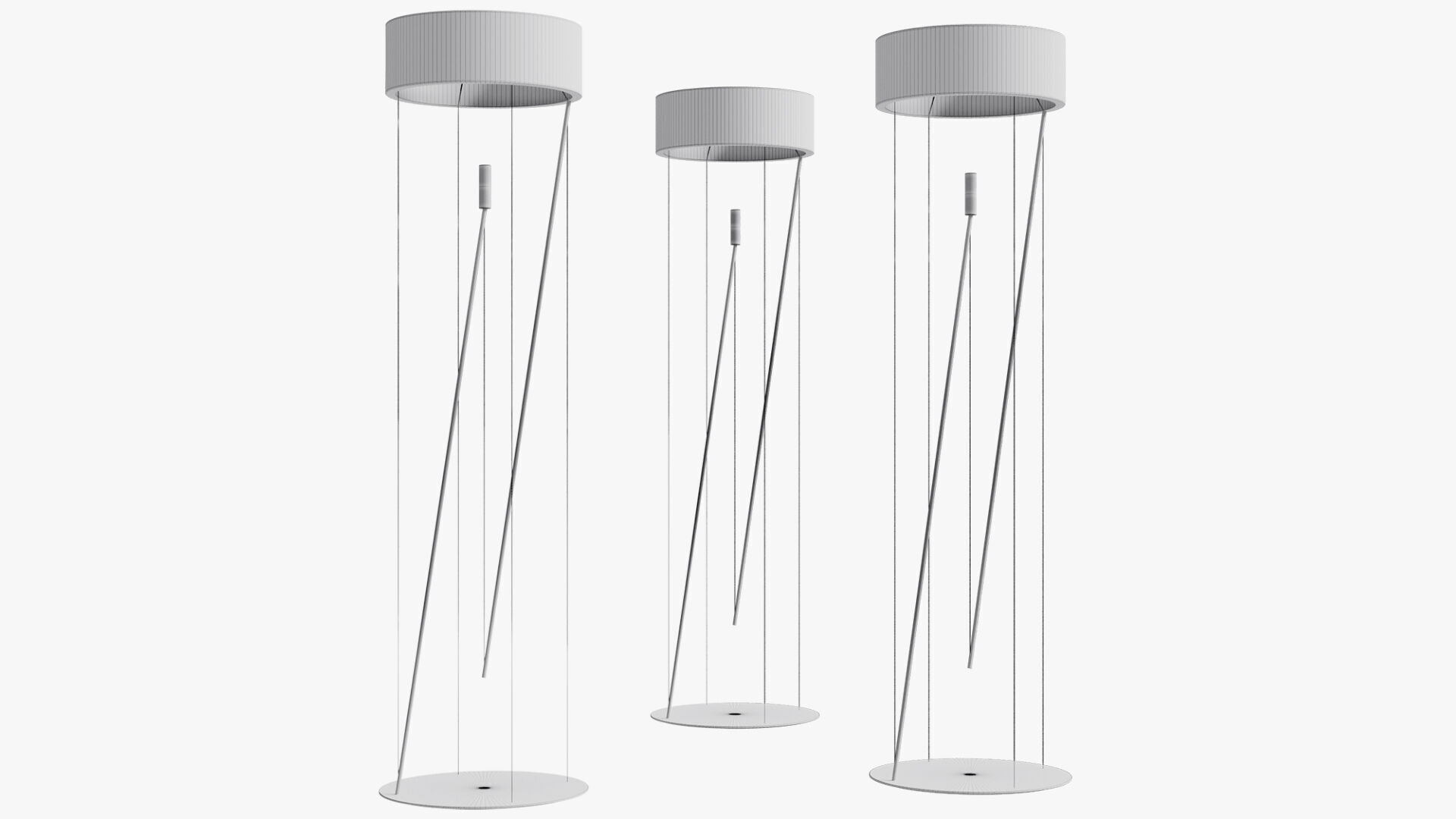 Moffan Furnishing Company Kong De Zheng Suspension Lamp 3D model_6