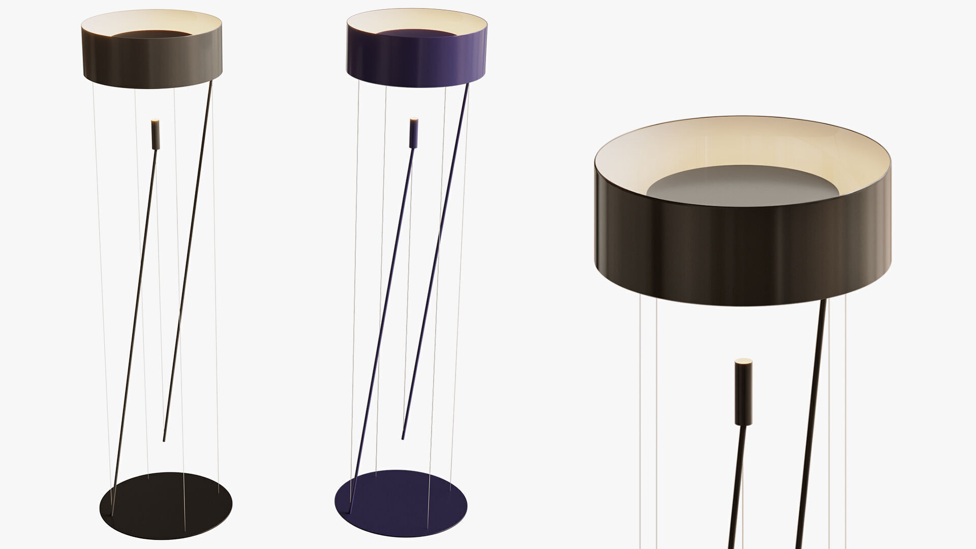 Moffan Furnishing Company Kong De Zheng Suspension Lamp 3D model_4