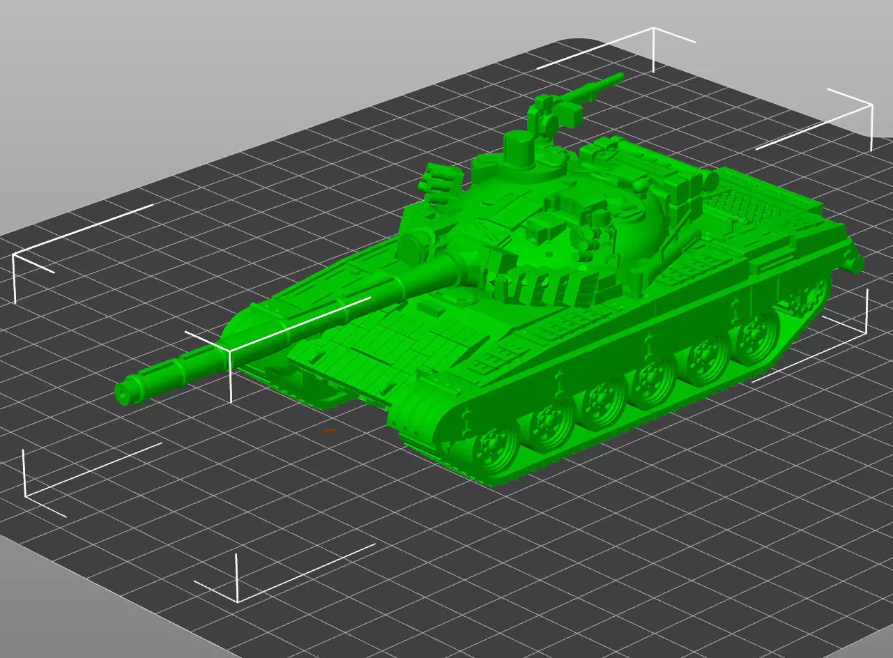 T-72 M4 CZ ready to print 3D print model_0