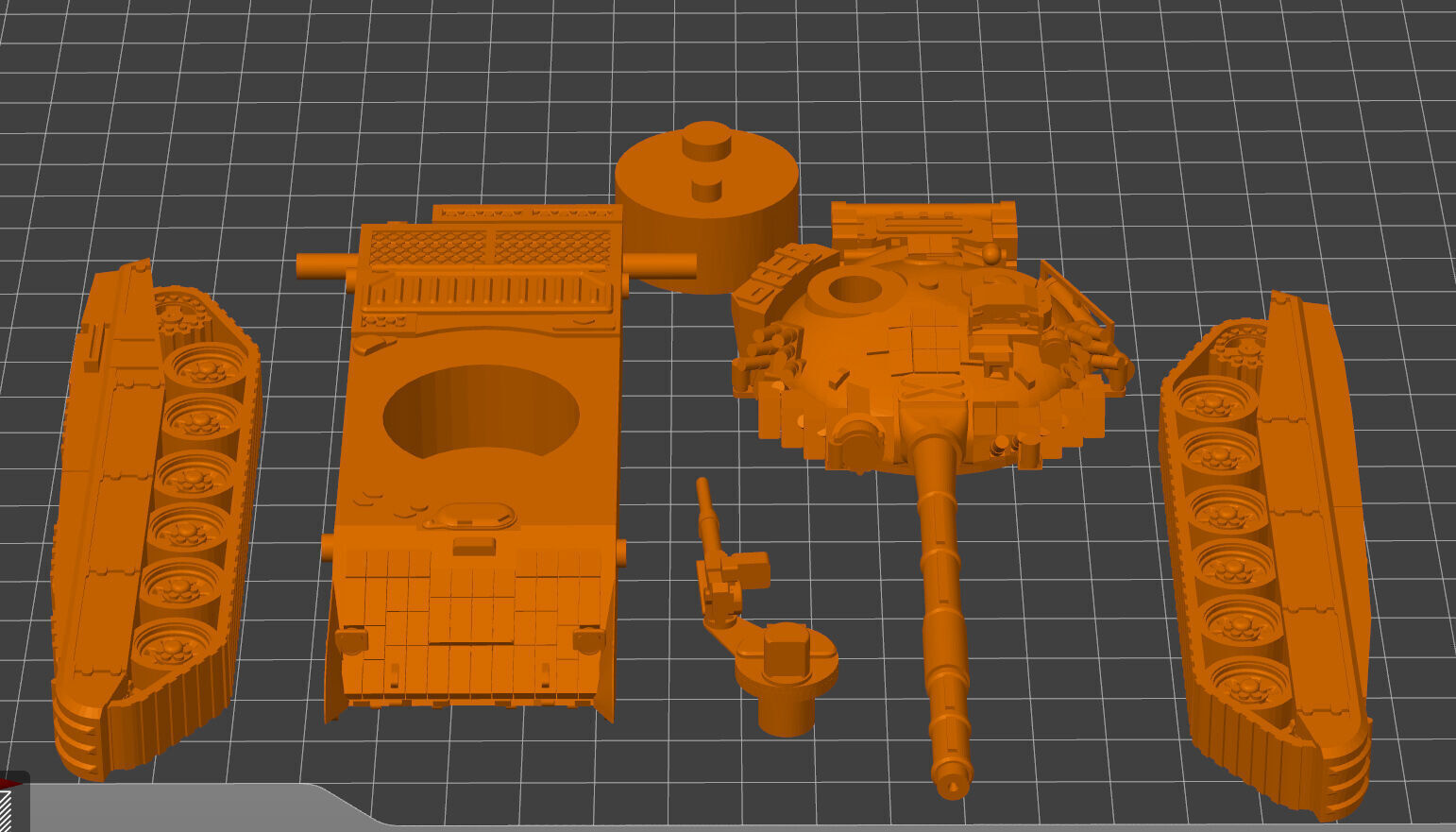 T-72 M4 CZ ready to print 3D print model_1