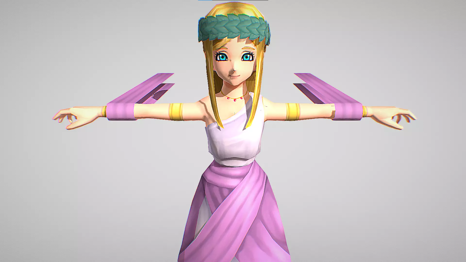 Celestria - Dragon Quest Rivals Ace Low-poly 3D model