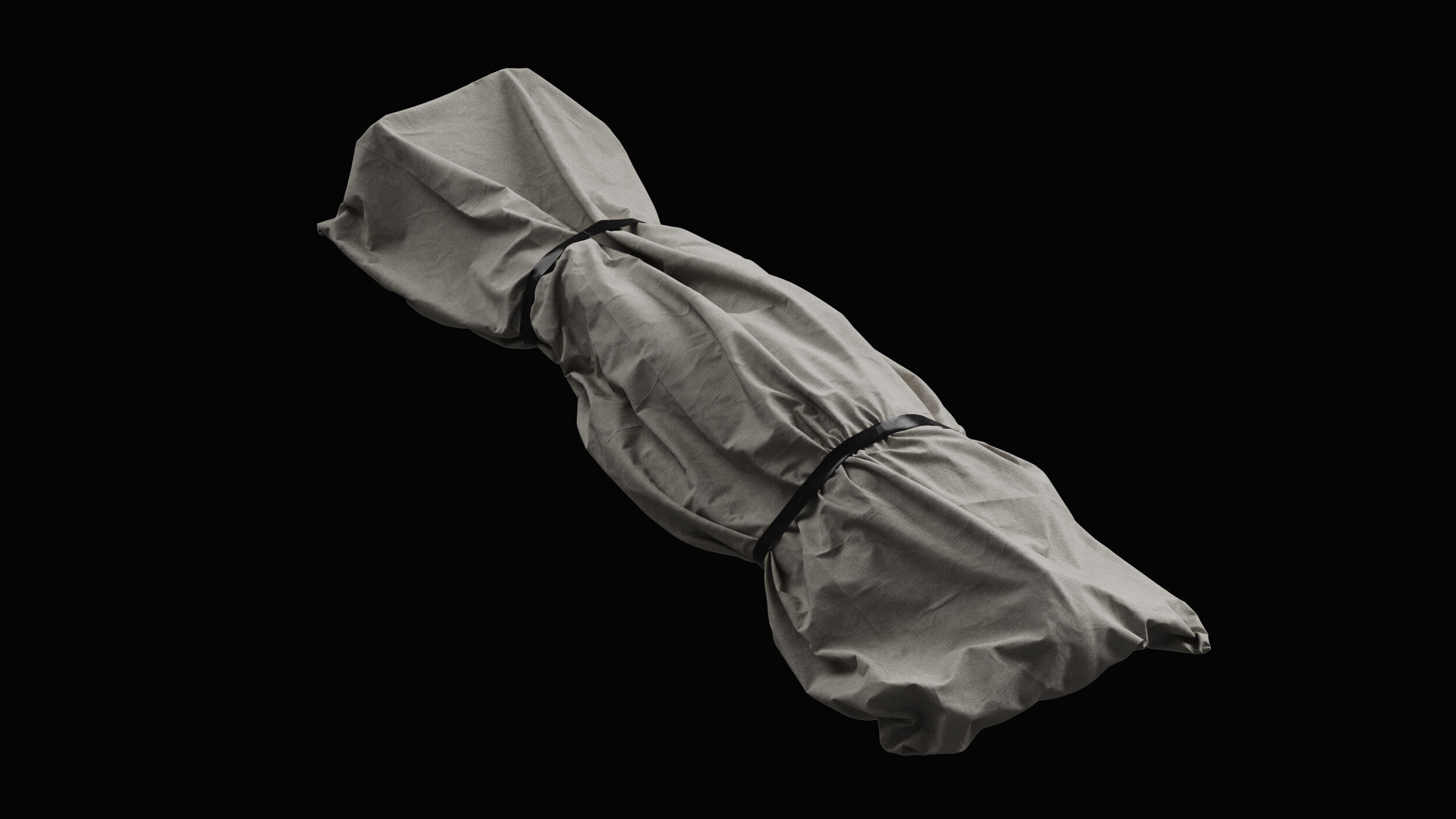Covered Corpse 06 a 3D model_7