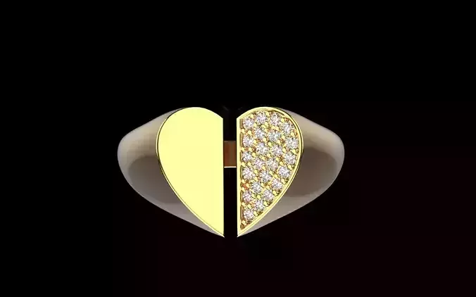 Heart ring model 976