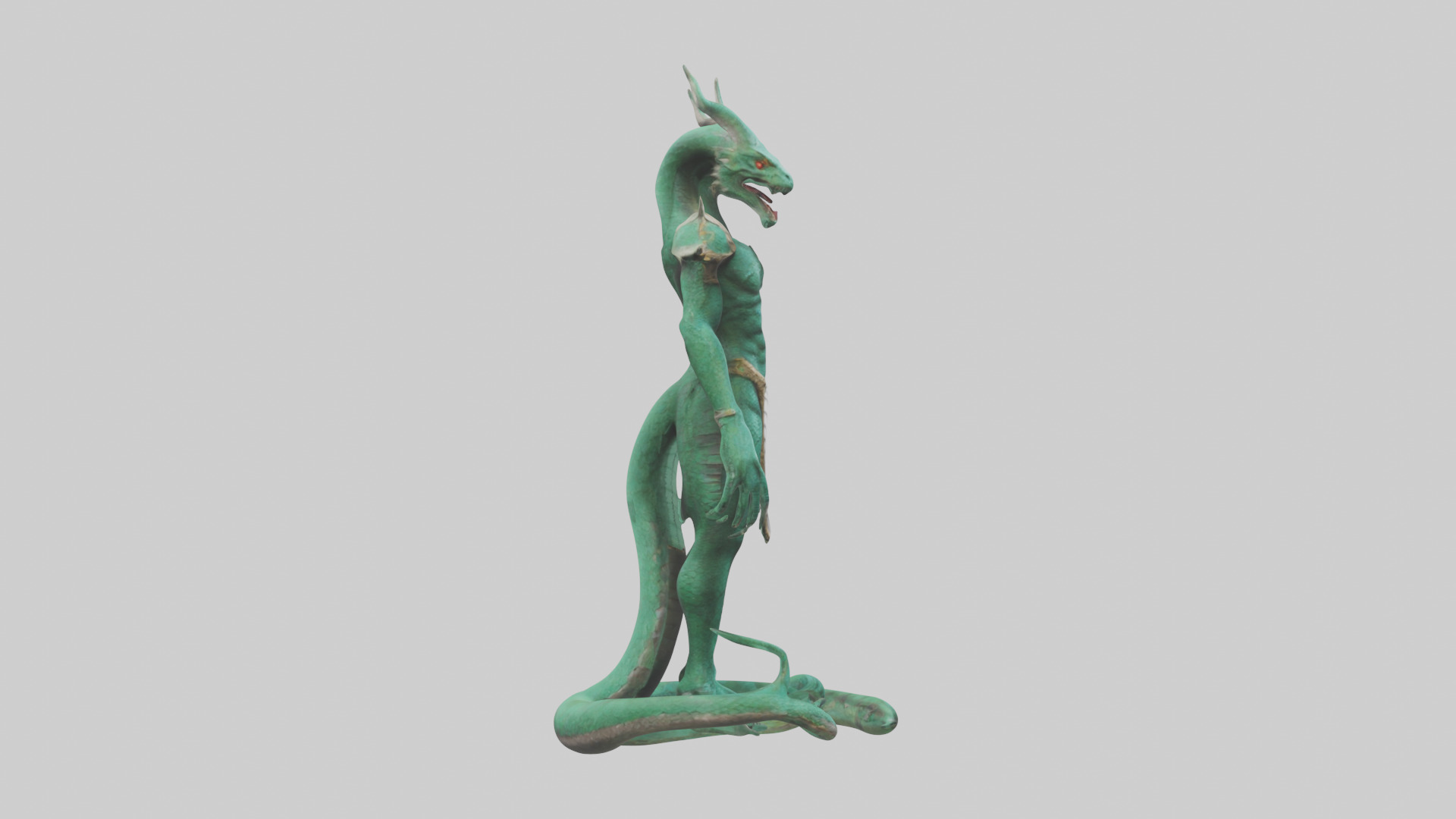 Sekhmet statue model 3D model_32