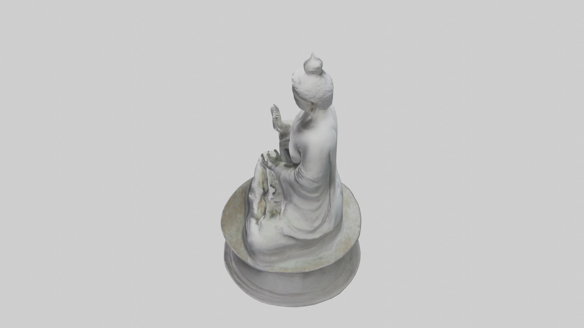 Sekhmet statue model 3D model_55