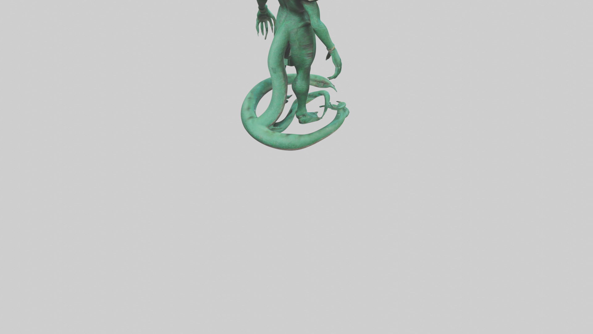 Sekhmet statue model 3D model_23