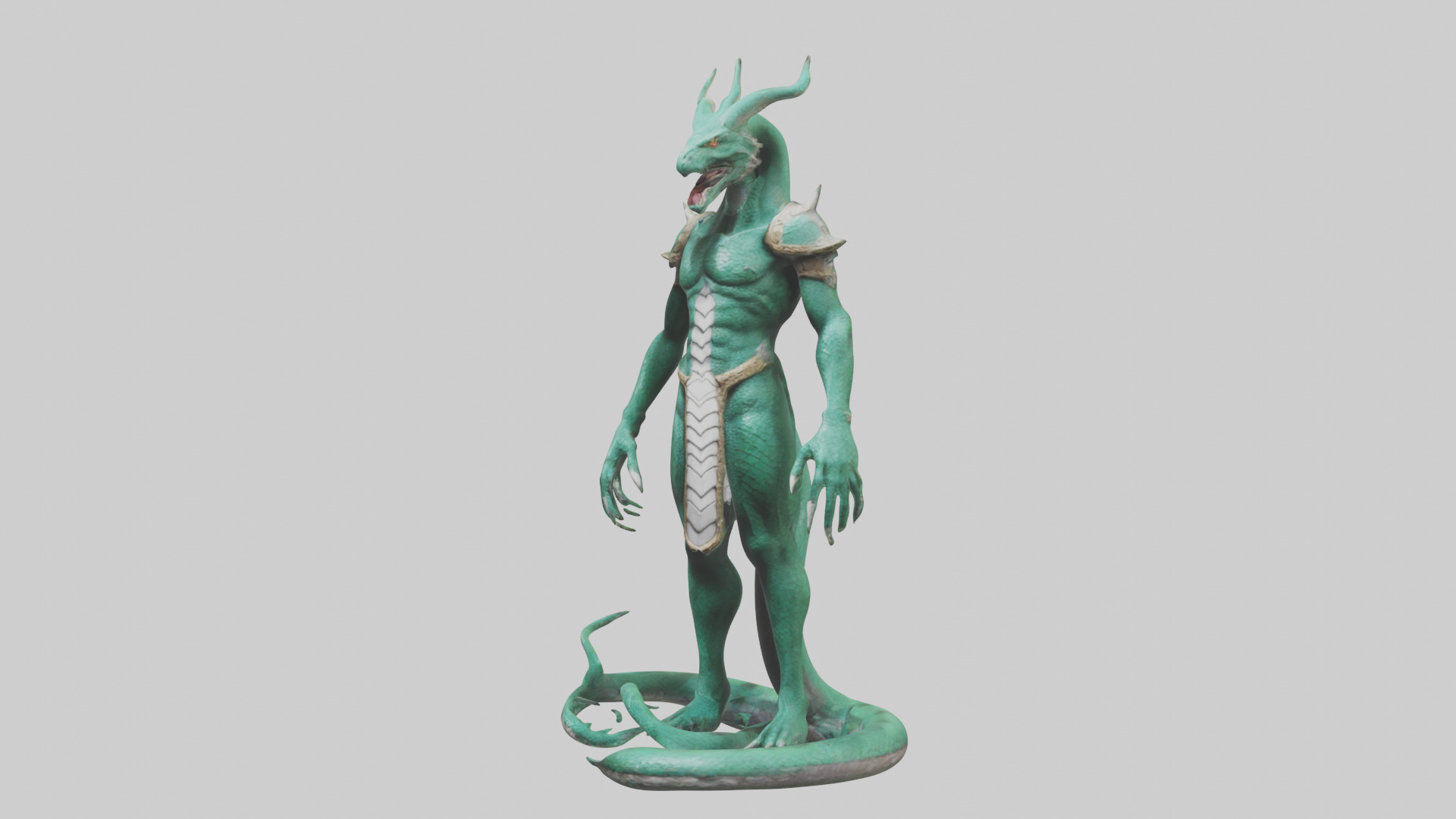 Sekhmet statue model 3D model_27