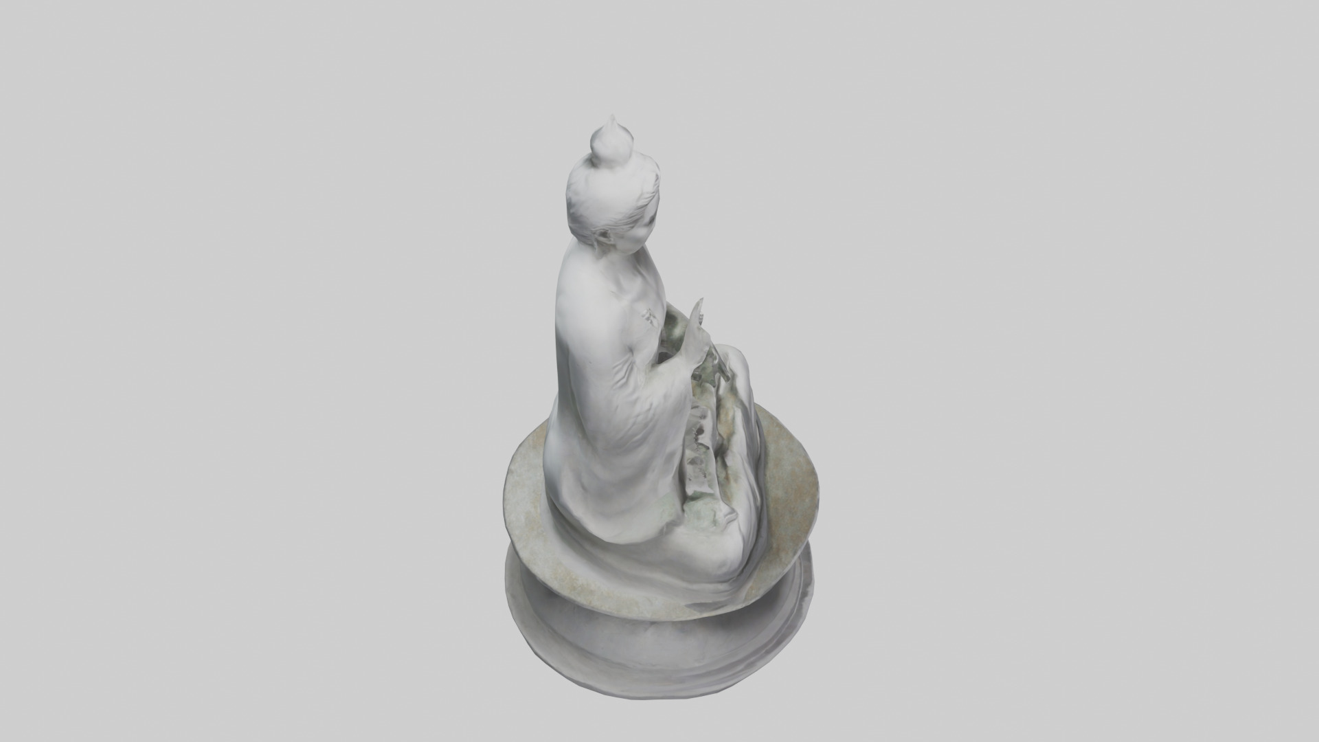 Sekhmet statue model 3D model_56