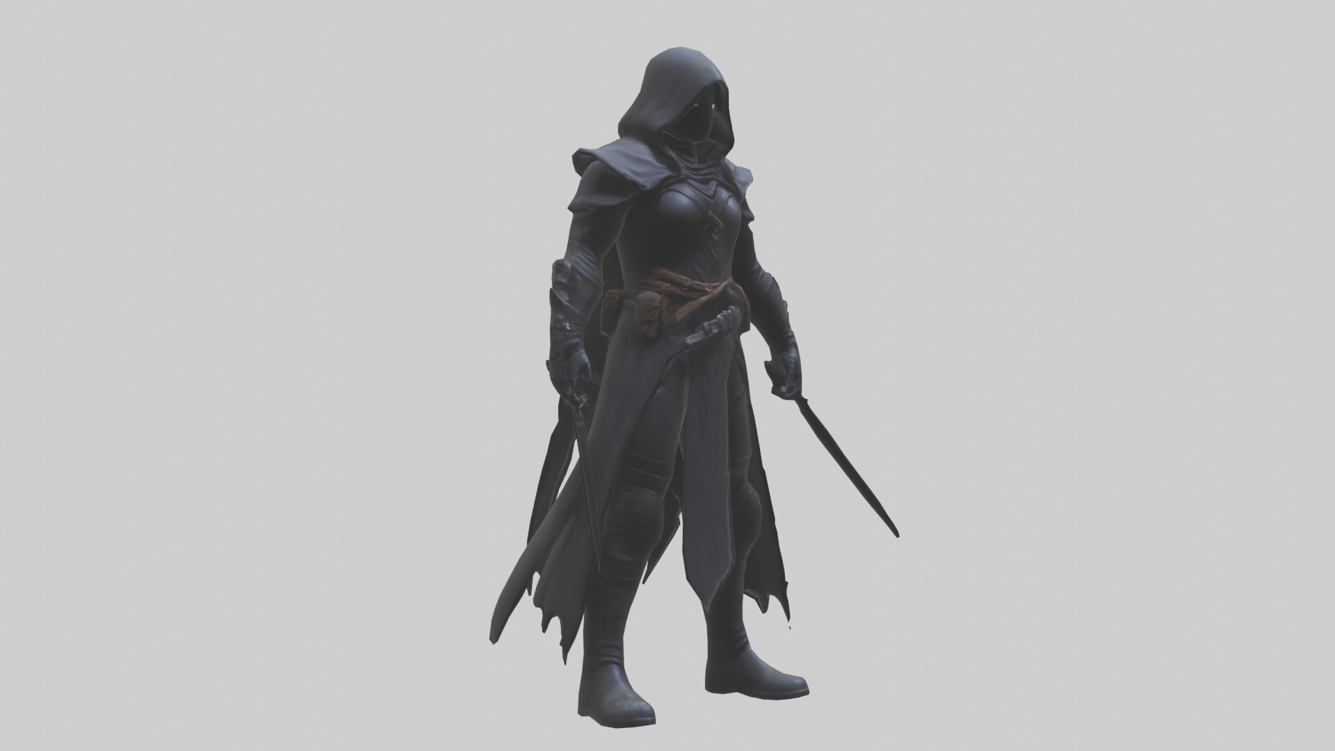 Shadow assassin model 3D model_11