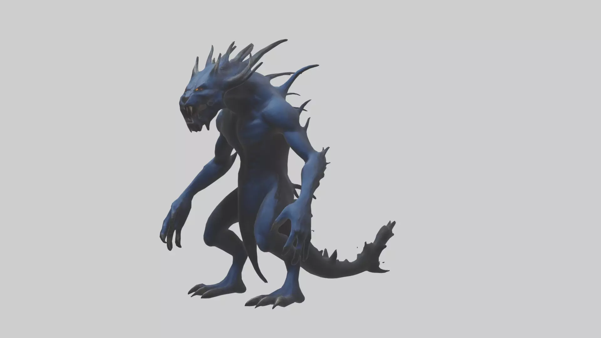 Shadow Beast model 3D model_0