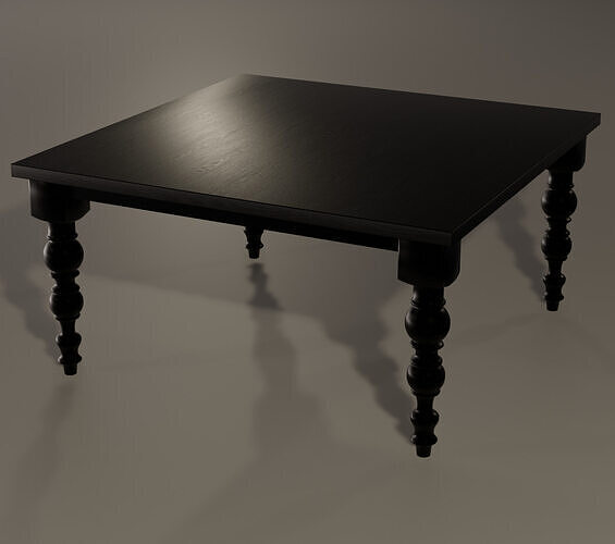 NK Dining Table by Path Design Free 3D model