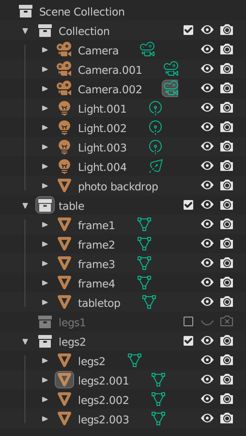 NK Dining Table by Path Design Free 3D model_4