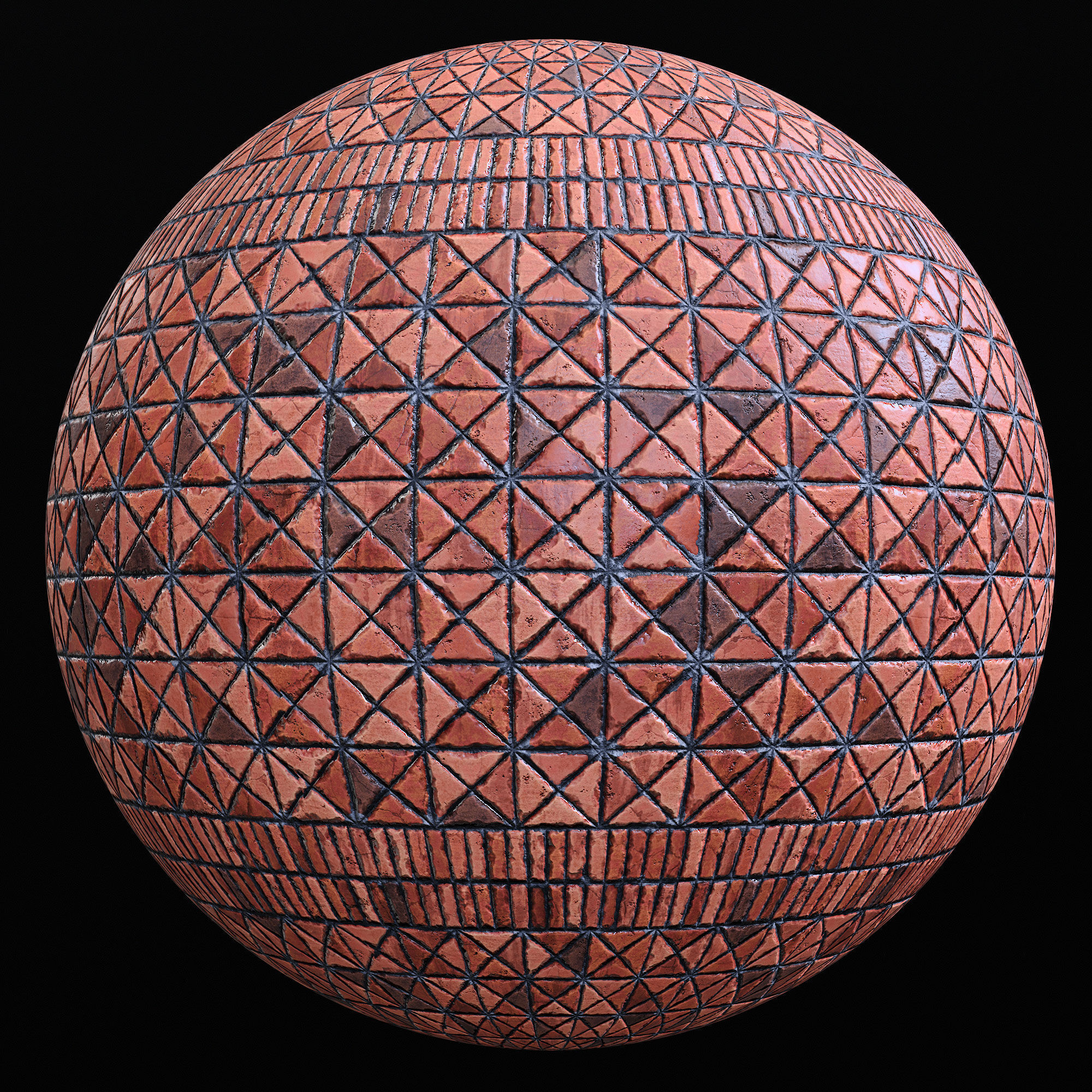 Red Brick Flooring 05 Texture_4